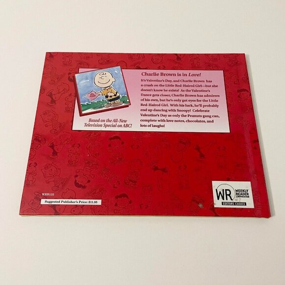 2003 Peanuts A Charlie Brown Valentine Charles M Schulz Hardcover Book - Picture 15 of 16